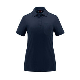 CX2 S05746 - Caddy Polo Piqué avec Poche pour Femme