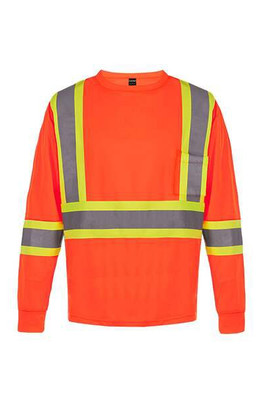 CX2 S05948 - Beacon T-Shirt à Manches Longues Haute-Visibilité