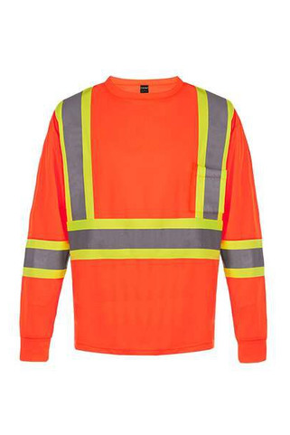 CX2 S05948 - Beacon Adult Long Sleeve Hi Vis T-Shirt