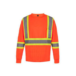 CX2 S05948 - Beacon Adult Long Sleeve Hi Vis T-Shirt