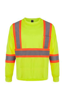 CX2 S05948 - Beacon T-Shirt à Manches Longues Haute-Visibilité