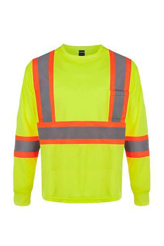 CX2 S05948 - Beacon T-Shirt à Manches Longues Haute-Visibilité