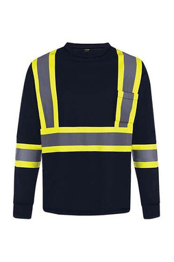 CX2 S05948 - Beacon Adult Long Sleeve Hi Vis T-Shirt