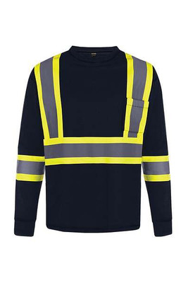 CX2 S05948 - Beacon T-Shirt à Manches Longues Haute-Visibilité