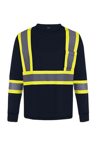 CX2 S05948 - Beacon T-Shirt à Manches Longues Haute-Visibilité