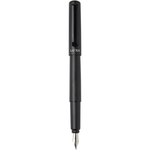 Luxe 107832 - Lucetta recycled aluminium fountain pen (black ink)