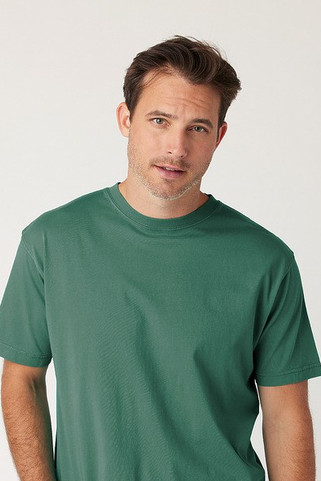 Cotton Heritage OU1690 - Camiseta de manga corta teñida en prenda