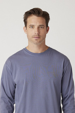 Cotton Heritage OU1964 - Camiseta de manga larga teñida en prenda