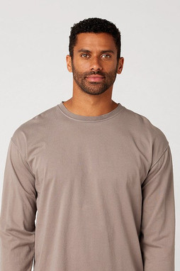 Cotton Heritage OU1964 - Camiseta de manga larga teñida en prenda
