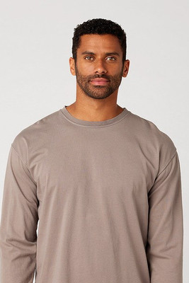 Cotton Heritage OU1964 - Camiseta de manga larga teñida en prenda