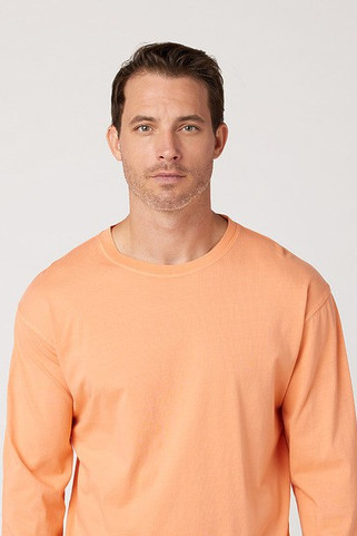 Cotton Heritage OU1964 - Camiseta de manga larga teñida en prenda