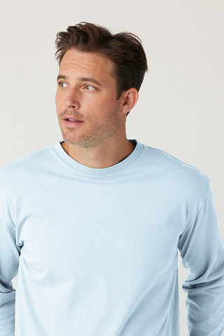 Cotton Heritage OU1964 - Camiseta de manga larga teñida en prenda