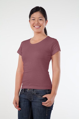 Sun International 30100 - 100% 5.8 oz Baby Rib Fitted Jr