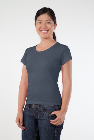 Sun International 30100 - 100% 5.8 oz Baby Rib Fitted Jr