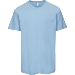 Sun International 21500CP - Camiseta de bolsillo años 20 100% algodón