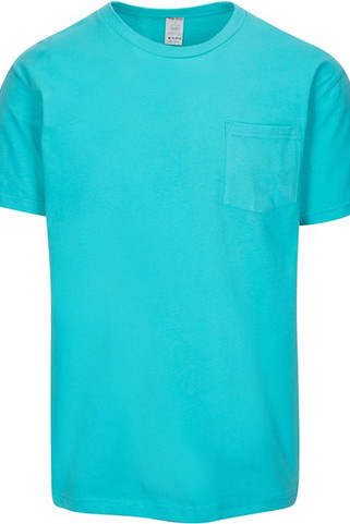Sun International 21500CP - 20s 100% Cotton Pocket Tee