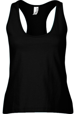 Sun International 20332 - Juniors Ring Spun Hi Low Tank