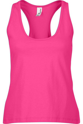 Sun International 20332 - Juniors Ring Spun Hi Low Tank