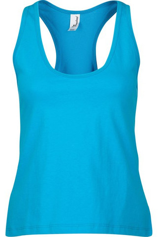 Sun International 20332 - Camiseta Hi Low Ring Spun Junior