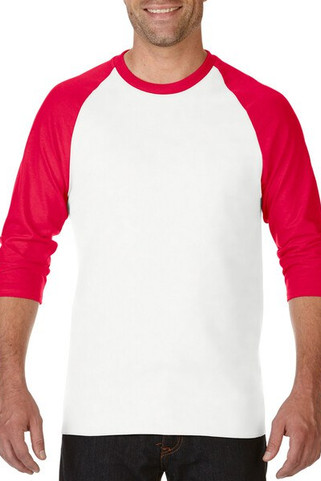 Sun International 20521B - Camiseta de béisbol de raglán juvenil