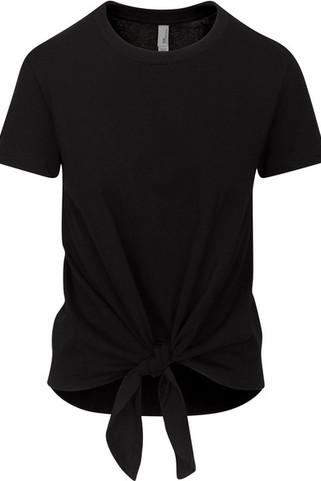 Sun International 31301 - Womens Tie Front Tee
