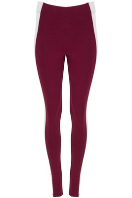 Roly LG0398 - AGIA Women's long sports leggings with elastic waistband and contrasting side stripes
