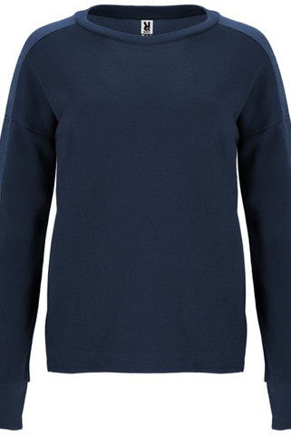 Roly SU1077 - ETNA Damen Sweatshirt kombiniert aus zwei Materialien  und zwei Farben