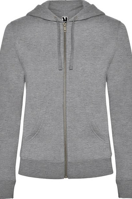 Roly CQ6425 - VELETA Sweat-shirt pour femme avec capuche doublée ton sur ton