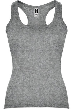 Roly CA6517 - CAROLINA Fitted style tank top with wide and round ribbed neckline and armholes