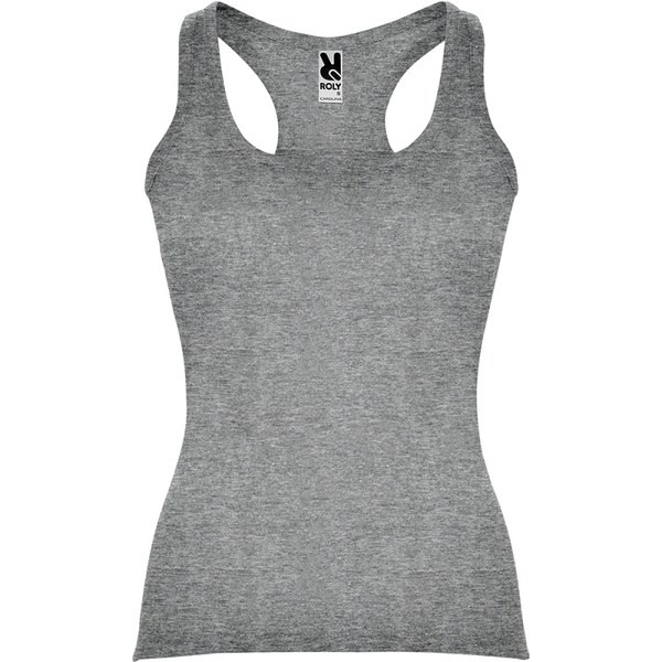 Roly CA6517 - CAROLINA Fitted style tank top with wide and round ribbed neckline and armholes