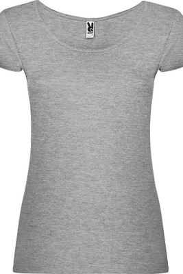 Roly CA6647 - GUADALUPE Short-sleeve t-shirt with ribbed crew and wide neckline