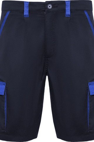 Roly BE8409 - TAHOE Korte broek in gecombineerde kleuren van een comfortabel en flexibel weefsel