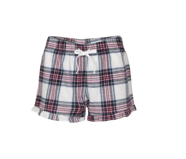 Skinnifit SK082 - Ladies' tartan frill shorts