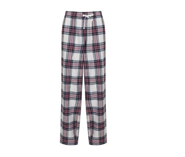 Skinnifit SK083 - Ladies' tartan lounge trousers