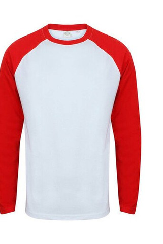 SF Men SF271 - Long sleeve baseball t-shirt