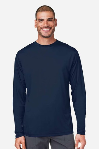 Core365 CE10L - Unisex Capital Long-Sleeve Performance T-Shirt