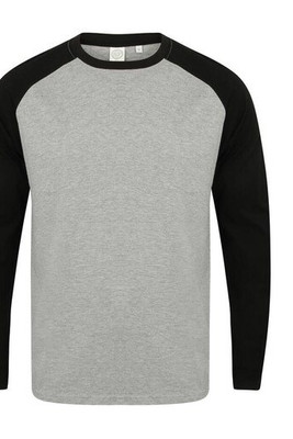 SF Men SF271 - Long sleeve baseball t-shirt