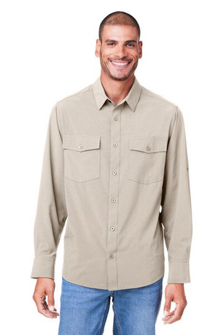 Core365 CE510L - Mens Ultra UVP® Long-Sleeve Marina Shirt