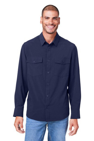 Core365 CE510L - Mens Ultra UVP® Long-Sleeve Marina Shirt