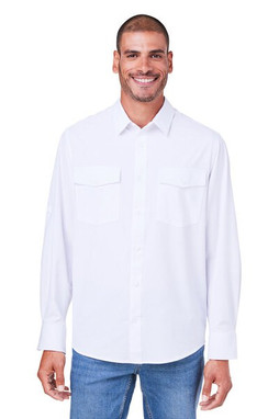 Core365 CE510L - Mens Ultra UVP® Long-Sleeve Marina Shirt