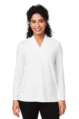 Devon & Jones DP121W - Ladies Raleigh Shawl Collar Knit Top