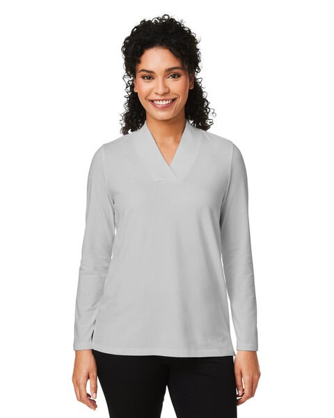 Devon & Jones DP121W - Ladies Raleigh Shawl Collar Knit Top