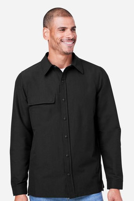 Harriton M72 - Unisex Flex Twill Overshirt