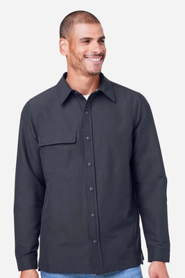 Harriton M72 - Unisex Flex Twill Overshirt
