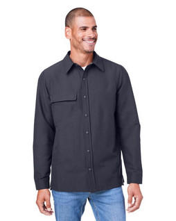 Harriton M72 - Unisex Flex Twill Overshirt
