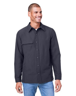 Harriton M72 - Unisex Flex Twill Overshirt