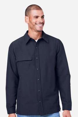 Harriton M72 - Unisex Flex Twill Overshirt