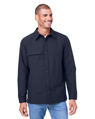 Harriton M72 - Unisex Flex Twill Overshirt