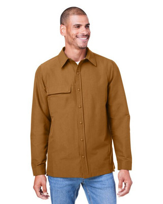 Harriton M72 - Unisex Flex Twill Overshirt