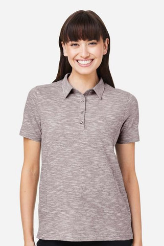 North End NE115W - Ladies Eclipse Jacquard Polo